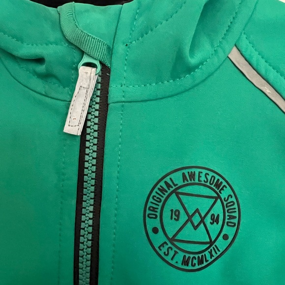 Unisex Green fall jacket toddler - Picture 2 of 7